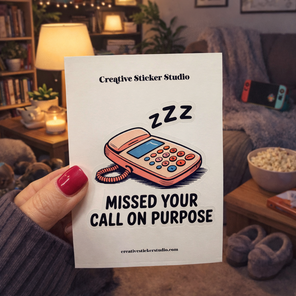 XLARGE Sticker - Missed Call