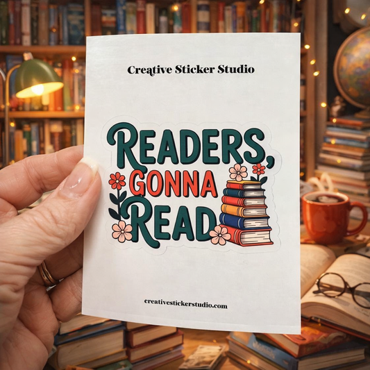 XLARGE Sticker - Readers Gonna Read