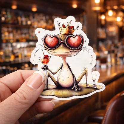 XLARGE Sticker - Party Frog
