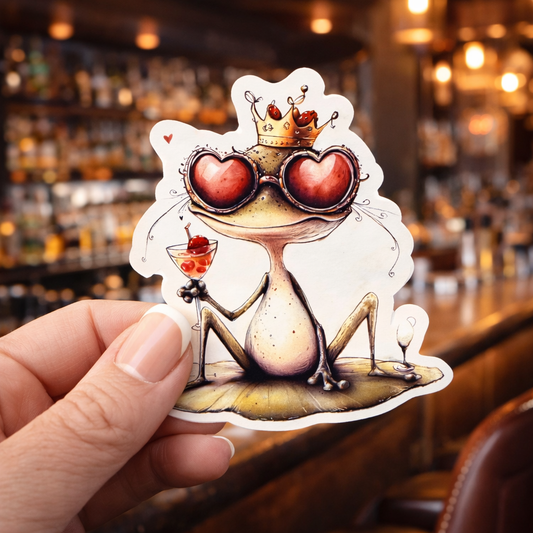 XLARGE Sticker - Party Frog