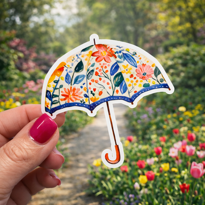 XLARGE Sticker - Boho Umbrella