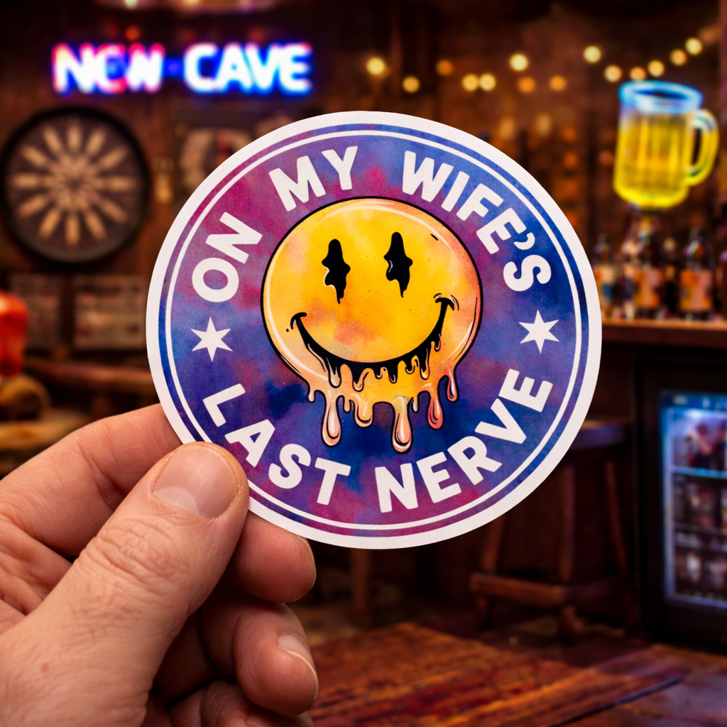 XLARGE Sticker - Wife's Last Nerve