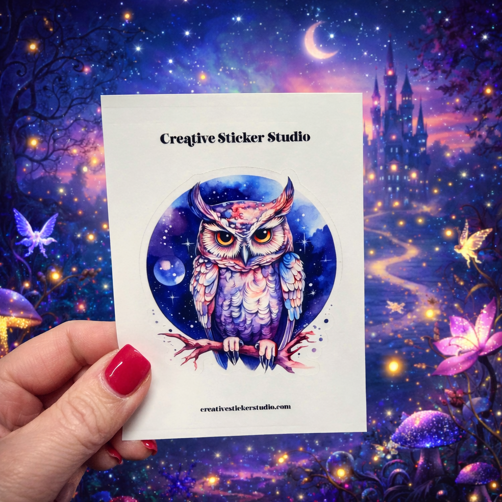 XLARGE Sticker - Mystical Night Owl