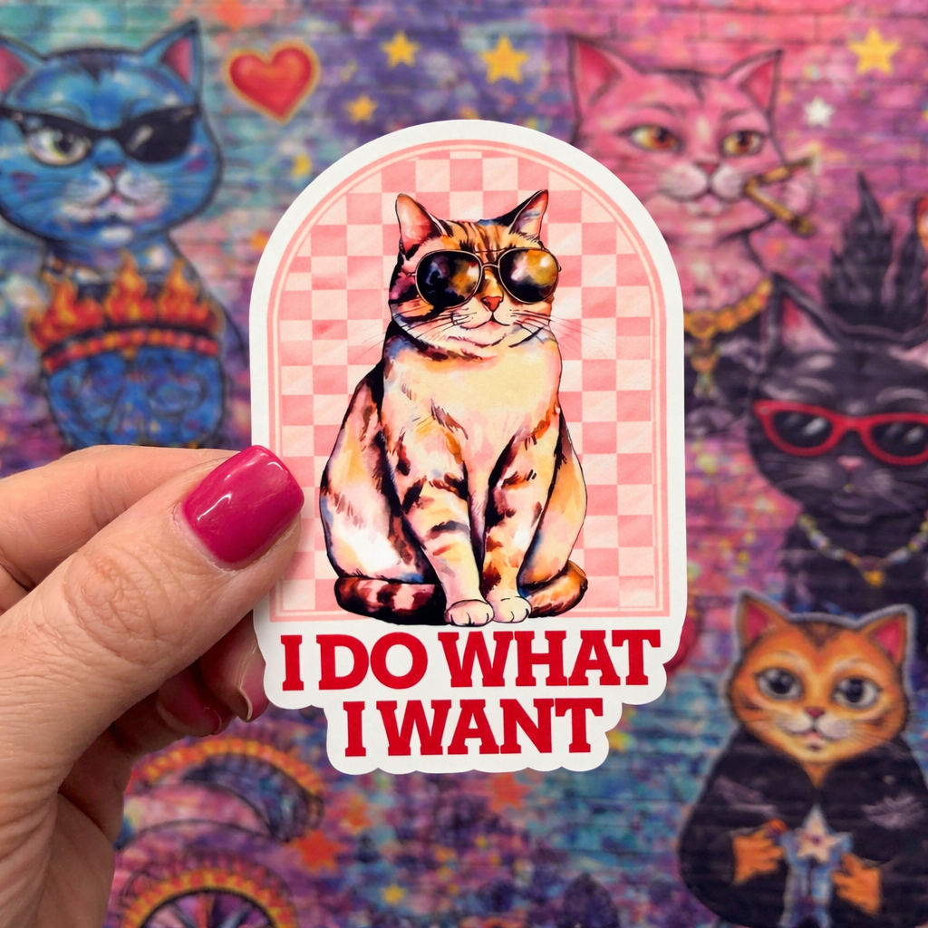 XLARGE Sticker - Do What I Want