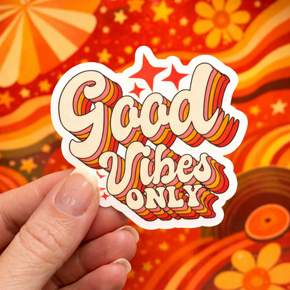 XLARGE Sticker - Good Vibes Only