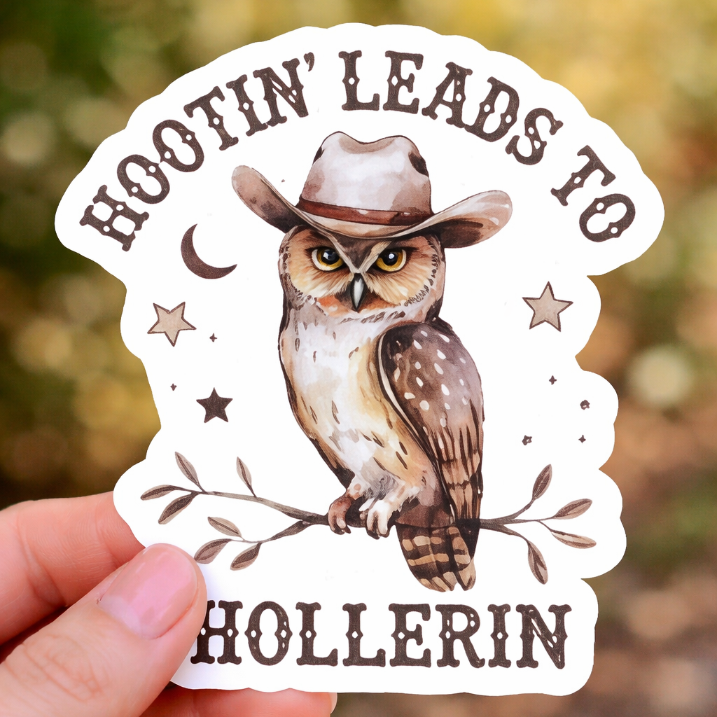 XLARGE Sticker - Hootin Hollerin