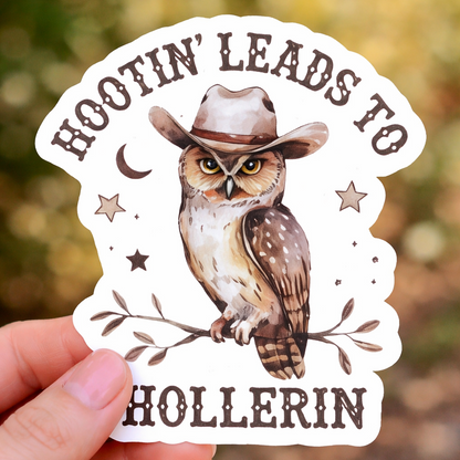 XLARGE Sticker - Hootin Hollerin