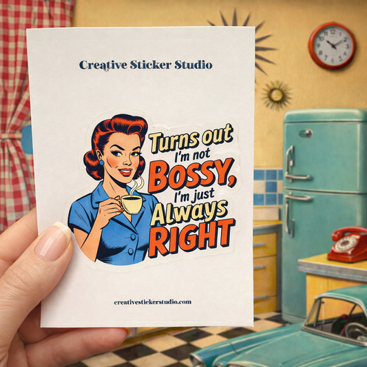XLARGE Sticker - I'm Not Bossy