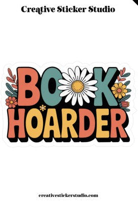 XLARGE Sticker - Book Hoarder