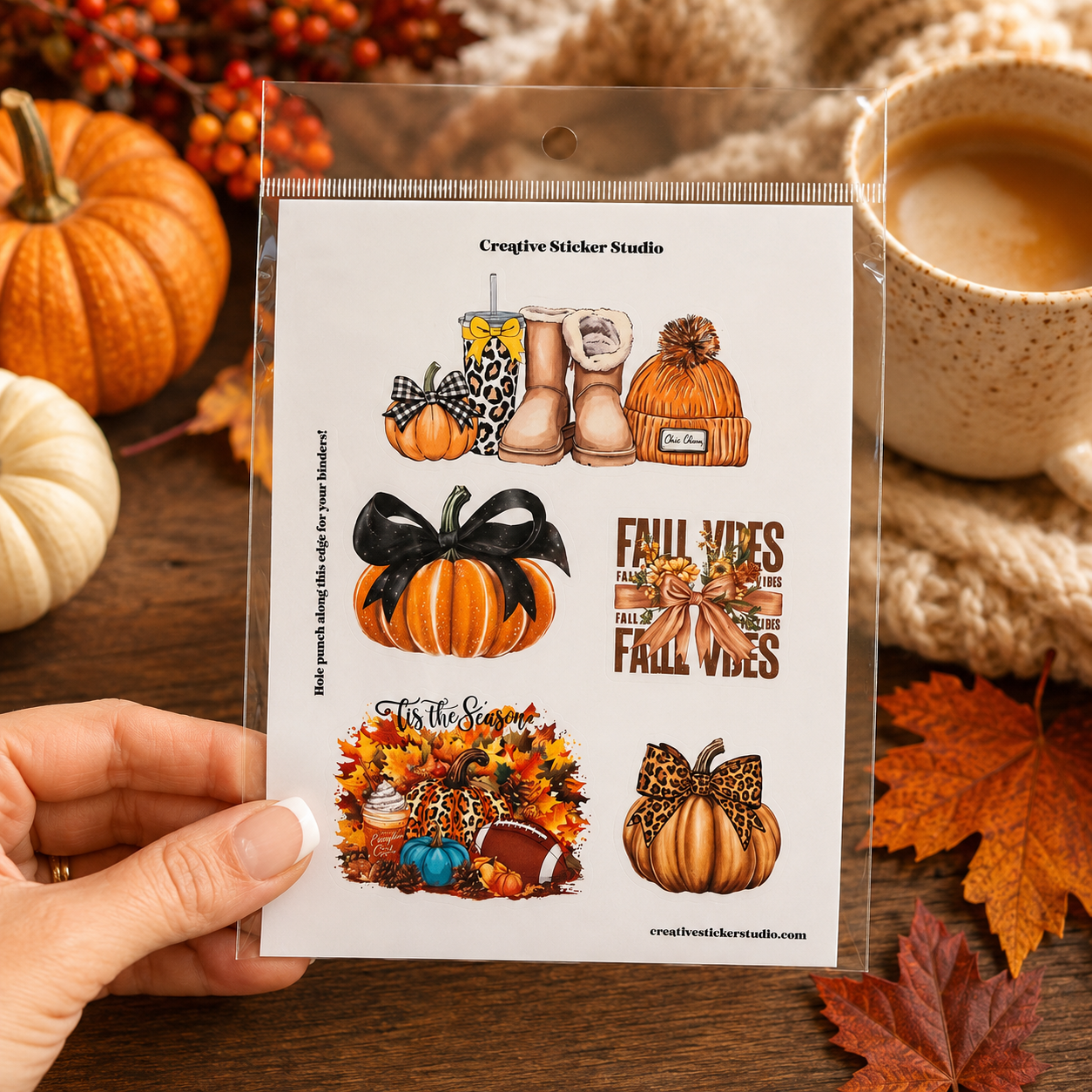 Sticker Sheet Set of 2 - Cool Girl Fall Boots