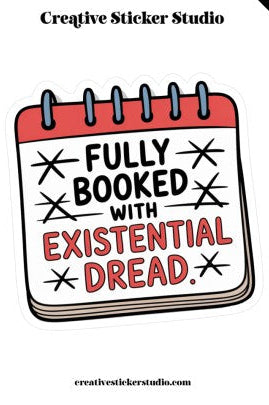 XLARGE Sticker - Existential Dread